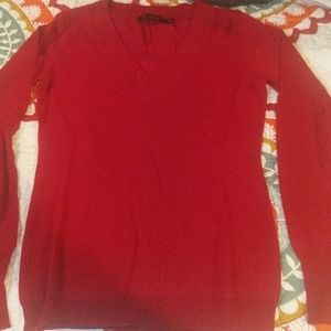 Red sweater